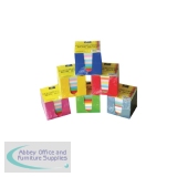 Bright Ideas Note Block Card Box Coloured Sheets BI2383