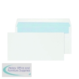 Blake PurelyEveryday Dl 80gsm Self Seal White Envelopes (Pack of 50) 12882/50PR 12882/50PR