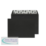 Blake C6 Wallet Envelope Peel And Seal 120gsm Pack of 250 Black 114