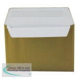 Blake C6 Wallet Envelope Peel And Seal 130gsm Pack of 250 Metallic Gold 113