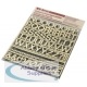 Bi-Office Characters 19mm Gold Pack of 235 CAR0103