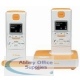 BT Mango DECT Telephone Twin Pack Orange/White 026854