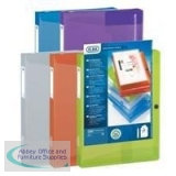 Elba Polyvision Box File A4 Assorted Pack of 8 100200136