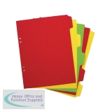 Elba Divider A5 5-Part Pressboard 400007521