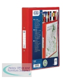 Bantex 4-Ring Binder PVC A4 Red 100080880
