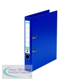 Bantex Lever Arch File PVC A4 Blue 50mm 100080907