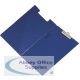 Bantex Foldover Clipboard Foolscap Blue 100080972