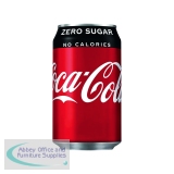Coke Zero 330ml Can Pack of 24 A06992