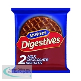 McVitie\'s Milk Chocolate Digestives 33g (Pack of 24) 32404