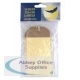 Owl Brand Luggage Tags Buff Pack of 10 OBS97