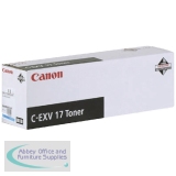 Canon C-EXV17 Toner Cartridge Black 0262B002