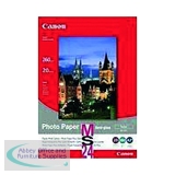 Canon Bubble Jet Paper Semi-Gloss SG-201 8x10 inches Pack of 20 Sheets 1686B018
