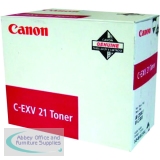 Canon C-EXV21 Toner Cartridge Magenta 0455B002