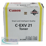 Canon C-EXV21 Toner Cartridge Yellow 0454B002