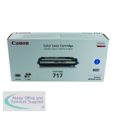 Canon MF8450 717C Laser Toner Cartridge 4000 Prints Cyan 2577B002AA