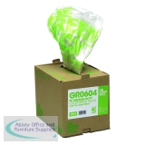The Green Sack Refuse Bag in Dispenser Clear (Pack of 75) GR0604