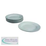 CPD 17cm Plate Pack of 6 White KDSNAV33