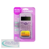 Casio Scientific Calculator Twin-Powered Pink FX-85GTPLUSPK-SB-UH