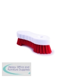 Hand Held Scrubbing Brush Red VOW/20164R