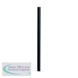 Durable A4 6mm Spine Bar Black (Pack of 100) 2901/01