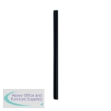 Durable A4 9mm Spine Bar Black (Pack of 25) 2909/01