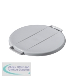Durable Durabin Round Lid for 40 Litre Bin Grey 1800520050