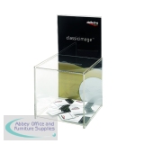 Deflecto Suggestion Box with Sign Holder DE66001
