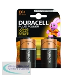 Duracell Plus Battery D Pack of 2 81275443