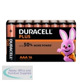 Duracell Plus Battery AAA Pack of 16 81275415