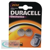 Duracell Button Battery Lithium 3V DL2032 7031684 15074604