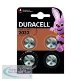 Duracell 2032 Lithium Coin Battery (Pack of 4) ECR2032