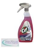Cif Professional Washroom 2in1 Cleaner 750ml 7517907
