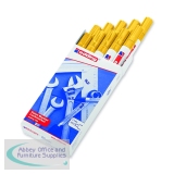 Edding 750 Paint Marker Opaque Bullet Tip Yellow 750-005