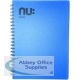 Nuco Nu Elite Soft Cover Casebound A4 Blue EL00336