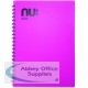 Nuco Nu Elite Soft Cover Casebound A4 Pink EL00338