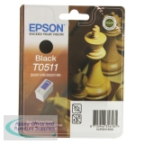 Epson Stylus C740/800 Inkjet Cartridge Black 24ml C13T051140