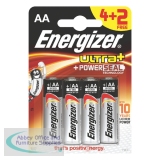 Energizer Ultra Plus Battery AA Pack of 4+2 626067 Promo Pack