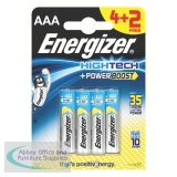 Energizer HiTech Batteries AAA 4plus2 632891 Promo Item