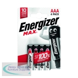 Energizer Max AAA Battery (Pack of 4) E303325600