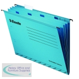 Esselte Pendaflex Hanging File Divider Black Foolscap Pack of 10 93135