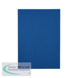 GBC LeatherGrain A4 Binding Cover 250gsm Royal Blue (Pack of 100) CE040029