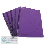 Europa Wiro Cash Book A4 80 Pages 14-Column Cash Lilac 4984