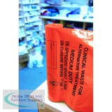 Clinical Waste Sack Medium Duty Orange (Pack of 200) AT25/M111