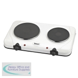 HI Distribution Double Cooker Hob White HP20W