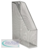 SpaceworX Mesh Magazine File Silver 10108