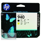 Hewlett Packard No940 Print Head Black/Yellow OfficeJet Pro 8000/8500 C4900A