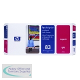 Hewlett Packard No83 UV Print Head and Cleaner Magenta C4962A