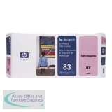 Hewlett Packard No83 UV Print Head and Cleaner Light Magenta C4965A
