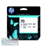 Hewlett Packard No70 Print Head Light Cyan Light Magenta C9405A