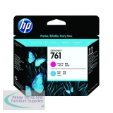 Hewlett Packard No761 Design Jet Print Head Magenta/Cyan CH646A